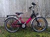 Kinderrad ohne Rücktrittbremse, 20'zoll, Mono Tube Rahmen, tiefer Durchstieg, 7-Gang Drehgriffschalter, Federgabel, 47-er Reifenbreite, Rahmenhöhen 30