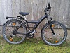 Mountain Bike "Obsidianmarder 2", aluminium, 27-Gang Rapidfire Schaltung (Deore*),  mit Federgabel, Nabendynamo, Gepäckträger