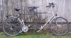 Doppel Herren Tandem, 28 Zoll, 47-er Reifenbreite, Rahmenhöhen: vorne 61, hinten 56 Länge des Tandems: 250cm28 Zoll, 47-er Reifenbreite, Rahmenhöhen: vorne 61, hinten 56 Länge des Tandems: 250cm