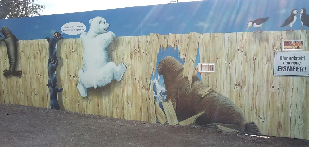 Familien Ausflug per Fahrrad zu Hagenbecks Tierpark