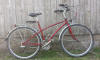 City Fahrrad Rotmilan Ausleihe
