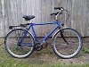 City Fahrrad Blauracke Ausleihe